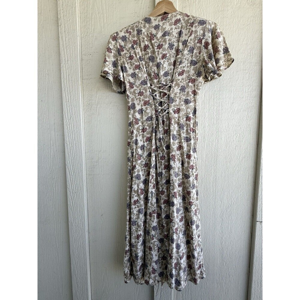 Betsys things petites dress Vintage cottagecore romantic floral short sleeve 4 - Picture 14 of 14